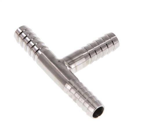 6 mm (1/4'') Stainless Steel 1.4301 Tee Hose Connector [2 Pieces]