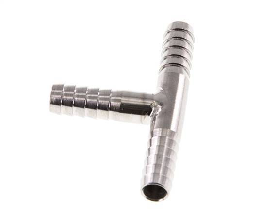6 mm (1/4'') Stainless Steel 1.4301 Tee Hose Connector [2 Pieces]
