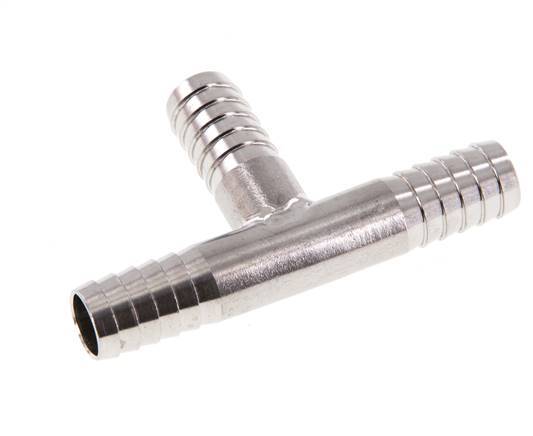 9 mm (3/8'') Stainless Steel 1.4301 Tee Hose Connector