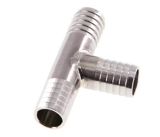 13 mm (1/2'') Stainless Steel 1.4301 Tee Hose Connector