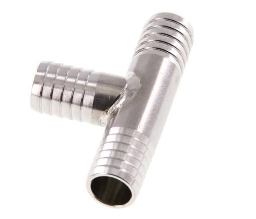 13 mm (1/2'') Stainless Steel 1.4301 Tee Hose Connector
