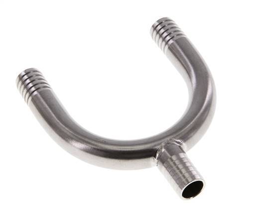 13 mm (1/2'') Stainless Steel 1.4301 Y Hose Connector