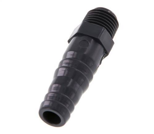 12 mm & G1/4'' PVC-U Hose Barb Male 53mm EN 1452-3 [2 Pieces]