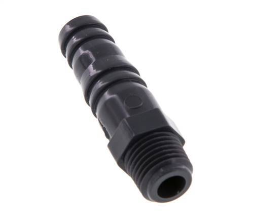 12 mm & G1/4'' PVC-U Hose Barb Male 53mm EN 1452-3 [2 Pieces]
