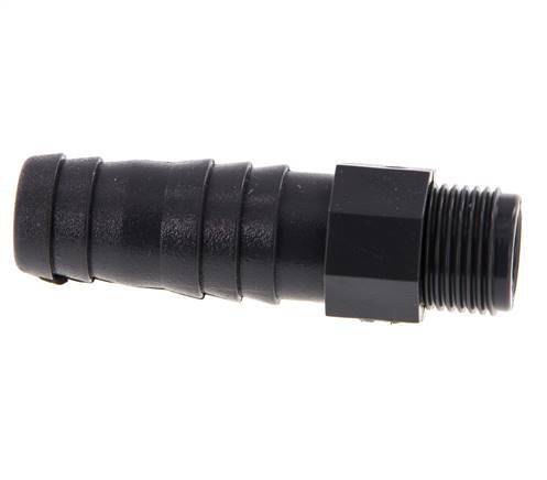 16 mm (5/8'') & G3/8'' PVC-U Hose Barb Male 64mm EN 1452-3 [5 Pieces]