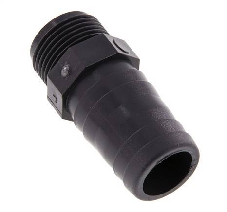 32 mm (1-1/4'') & G1'' PVC-U Hose Barb Male 80mm EN 1452-3 [5 Pieces]