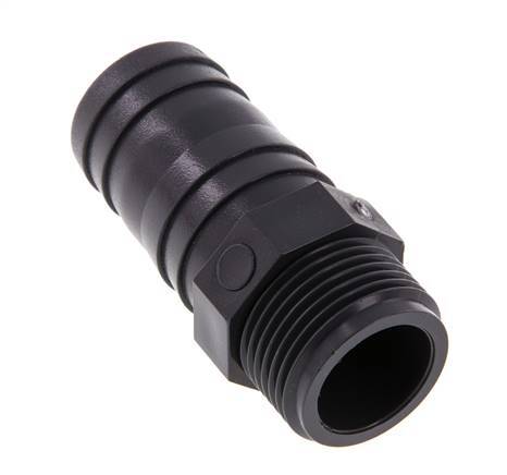 32 mm (1-1/4'') & G1'' PVC-U Hose Barb Male 80mm EN 1452-3 [5 Pieces]