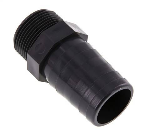 40 mm & G1-1/4'' PVC-U Hose Barb Male 92mm EN 1452-3 [2 Pieces]