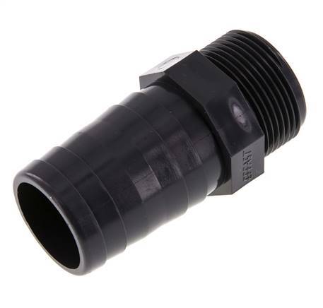 40 mm & G1-1/4'' PVC-U Hose Barb Male 92mm EN 1452-3 [2 Pieces]