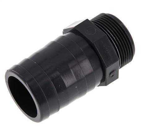 50 mm (2'') & G1-1/2'' PVC-U Hose Barb Male 99mm EN 1452-3 [2 Pieces]