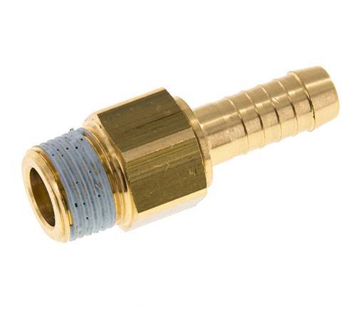 9 mm (3/8'') & R3/8'' Brass Hose Barb Male NBR Rotatable