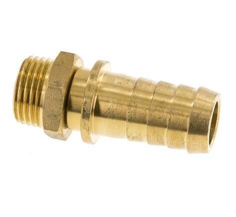 19 mm (3/4'') & R1/2'' Brass Hose Barb Male FKM Rotatable
