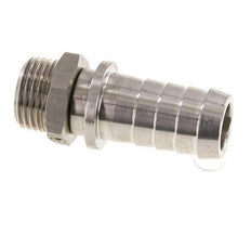 19 mm (3/4'') & R1/2'' Stainless Steel 1.4301 Hose Barb Male FKM Rotatable