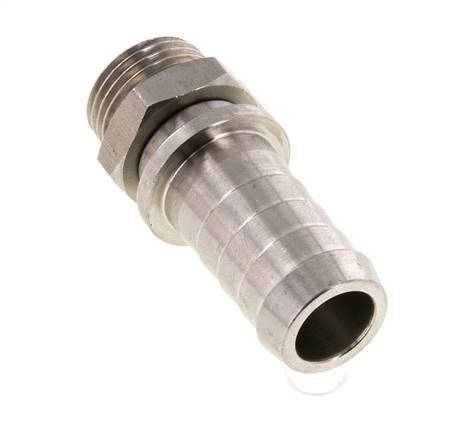 19 mm (3/4'') & R1/2'' Stainless Steel 1.4301 Hose Barb Male FKM Rotatable