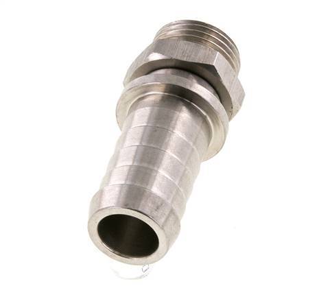 19 mm (3/4'') & R1/2'' Stainless Steel 1.4301 Hose Barb Male FKM Rotatable