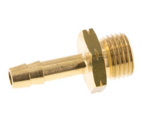6 mm (1/4'') & G1/4'' LH Brass Hose Barb Male [2 Pieces]