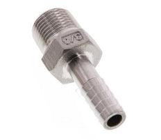 9 mm (3/8'') & 3/8''NPT Stainless Steel 1.4408 Hose Barb Male [2 Pieces]