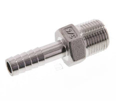9 mm (3/8'') & 3/8''NPT Stainless Steel 1.4408 Hose Barb Male [2 Pieces]