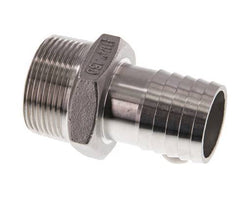 32 mm (1-1/4'') & 1-1/4''NPT Stainless Steel 1.4408 Hose Barb Male