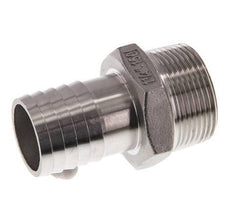32 mm (1-1/4'') & 1-1/4''NPT Stainless Steel 1.4408 Hose Barb Male