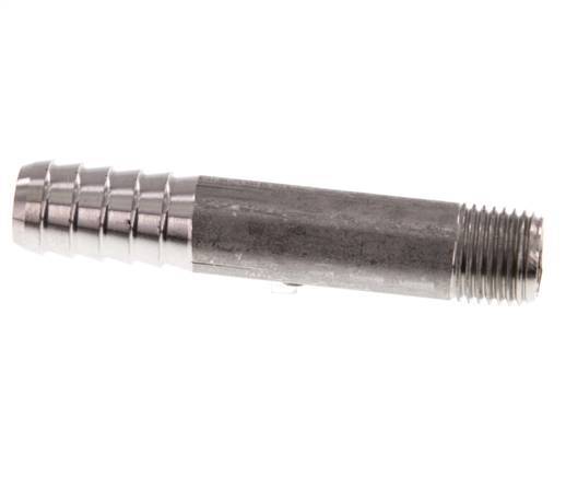 13 mm (1/2'') & R1/4'' Stainless Steel 1.4571 Hose Barb Male 70mm