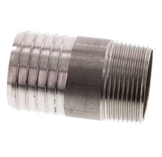 40 mm & R1-1/4'' Stainless Steel 1.4571 Hose Barb Male 70mm