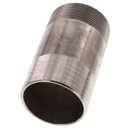 60 mm & R2'' Stainless Steel 1.4571 Hose Barb Male 100mm
