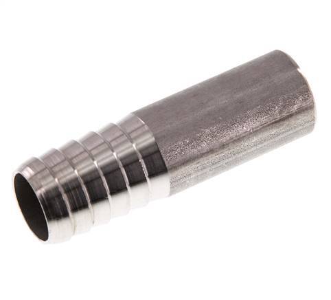 19 mm (3/4'') & 21.3 mm (1/2'') Stainless Steel 1.4571 Hose Barb Welding End 70mm