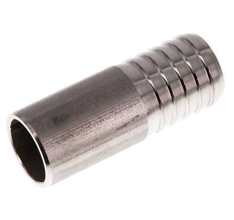 25 mm (1'') & 26.9 mm (3/4'') Stainless Steel 1.4571 Hose Barb Welding End 70mm