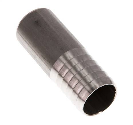 25 mm (1'') & 26.9 mm (3/4'') Stainless Steel 1.4571 Hose Barb Welding End 70mm