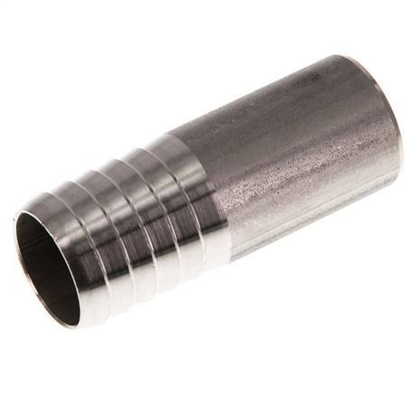 25 mm (1'') & 26.9 mm (3/4'') Stainless Steel 1.4571 Hose Barb Welding End 70mm