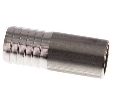 25 mm (1'') & 26.9 mm (3/4'') Stainless Steel 1.4571 Hose Barb Welding End 70mm