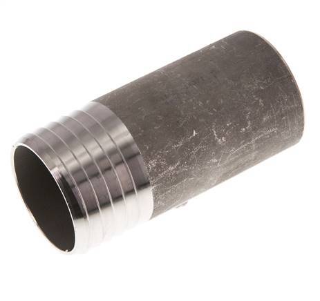 50 mm (2'') & 48.3 mm (1-1/2'') Stainless Steel 1.4571 Hose Barb Welding End 100mm