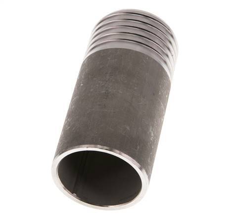 50 mm (2'') & 48.3 mm (1-1/2'') Stainless Steel 1.4571 Hose Barb Welding End 100mm