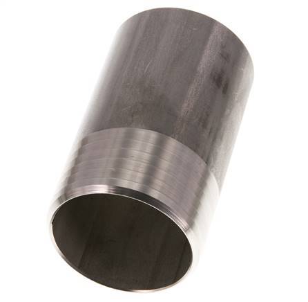 60 mm & 60.3 mm (2'') Stainless Steel 1.4571 Hose Barb Welding End 100mm