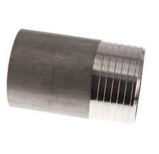 75 mm (3'') & 76.1 mm (2-1/2'') Stainless Steel 1.4571 Hose Barb Welding End 120mm