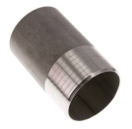 75 mm (3'') & 76.1 mm (2-1/2'') Stainless Steel 1.4571 Hose Barb Welding End 120mm