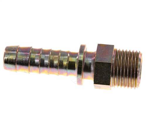 13 mm (1/2'') & G1/2'' zink plated Steel Hose Barb Male Safety collars