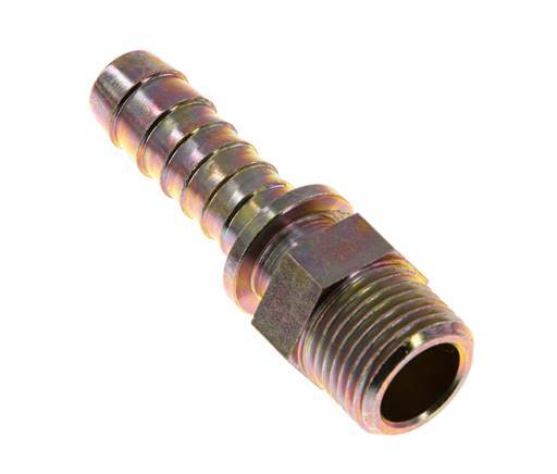 13 mm (1/2'') & G1/2'' zink plated Steel Hose Barb Male Safety collars