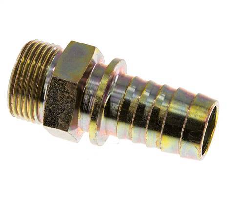 25 mm (1'') & G1'' zink plated Steel Hose Barb Male Safety collars