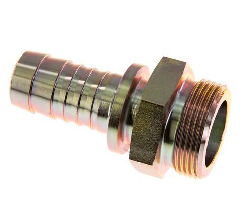 25 mm (1'') & G1-1/4'' zink plated Steel Hose Barb Male Safety collars