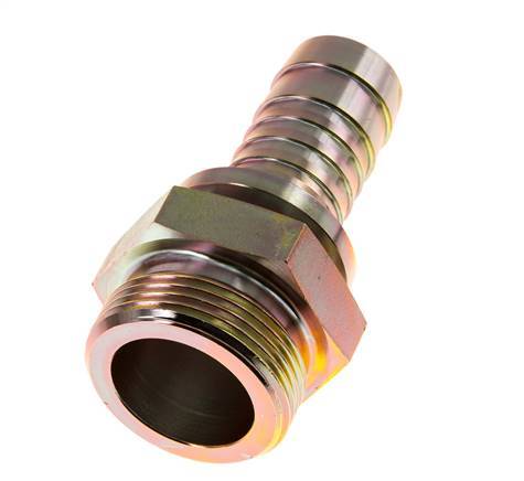 25 mm (1'') & G1-1/4'' zink plated Steel Hose Barb Male Safety collars