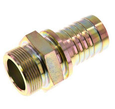 38 mm (1-1/2'') & G1-1/2'' zink plated Steel Hose Barb Male Safety collars