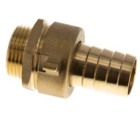 25 mm (1'') & G1'' Brass Hose Barb Male Flat Sealing NBR Wing Nut