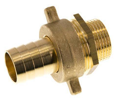 25 mm (1'') & G1'' Brass Hose Barb MaleConical Sealing NBR Wing Nut