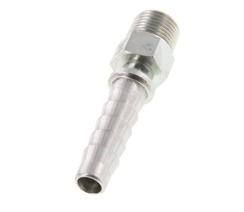 13x25 mm & R1/2'' zink plated Steel Hose Pillar with Male Threads DIN EN 14423