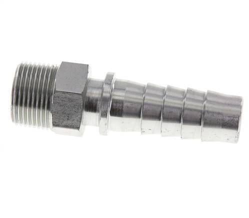 19x33 mm & R3/4'' zink plated Steel Hose Pillar with Male Threads DIN EN 14423