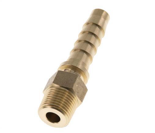 13x25 mm & R1/2'' Brass Hose Pillar with Male Threads DIN EN 14423