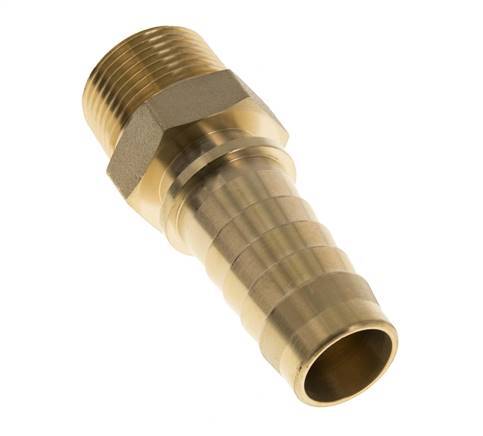 25x40 mm & R1'' Brass Hose Pillar with Male Threads DIN EN 14423