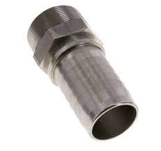 50x68 mm & 2''NPT Stainless Steel 1.4301 Hose Pillar with Male Threads DIN EN 14423